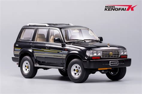 Tk Kf032 2 Kengfai 118 Toyota Land Cruiser Vx R （lc80） Black【tk Kf032