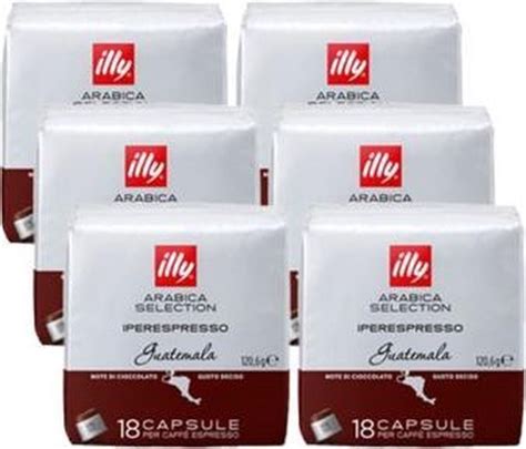 Illy Capsules Iperespresso Arabica Selection Guatemala X Stuks Bol