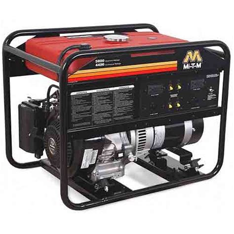 Mi T M 5000 Watt Honda Gasoline Portable Generator GEN 5000 0MH0