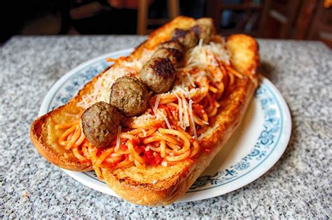 Not Your Moms Spaghetti Sandwich Sandwich Tribunal