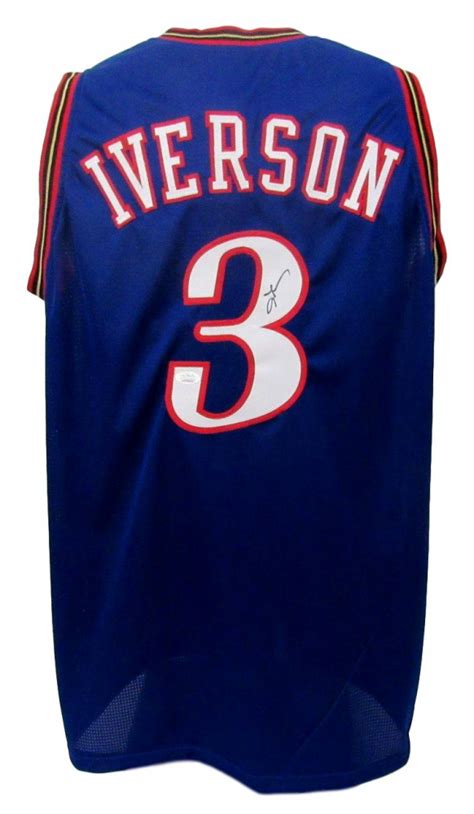 Allen Iverson Signed Jersey (JSA COA) | Pristine Auction