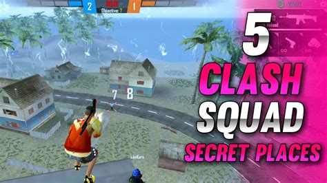 Top 5 Clash Squad Secret Places Free Fire Clash Squad Tips And Tricks