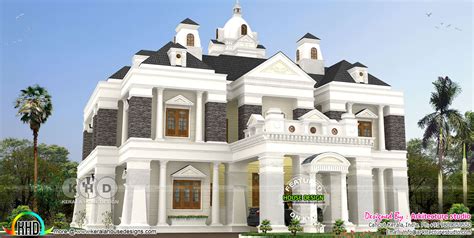 5 Bedroom Colonial House In 7000 Sq Ft