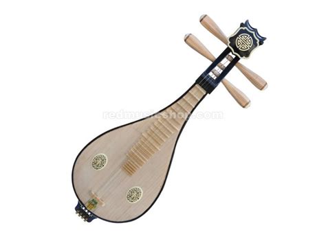 shanghai dunhuang liuqin chinese liuqin lute  red  shop