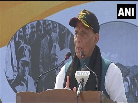 Our Aim Is To Reclaim Pakistan Occupied Kashmir Rajnath Singh Theprint Anifeed