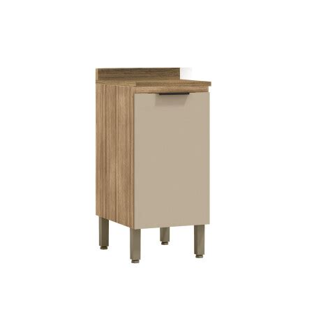 Mueble Bajo Mesada Para Cocina Una Puerta De Cm Serie Viv Aluminio