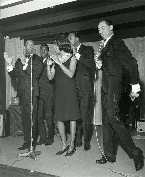 The Miracles Performing On Stage Including Original Members Pete