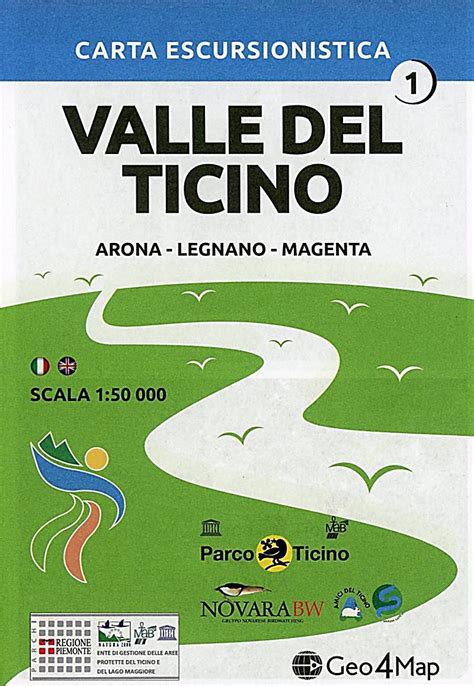 Valle Del Ticino Nuova Serie Di Carte Escursionistiche In Scala