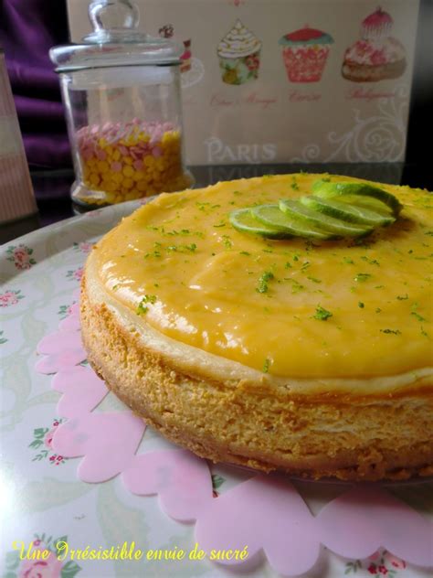 Cheesecake Au Lemon Curd Une Irr Sistible Envie De Sucr