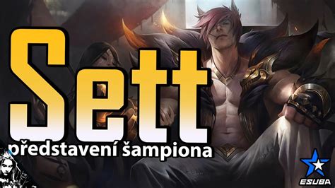 Sett Wild Rift představení šampiona Waren1x spotlight YouTube