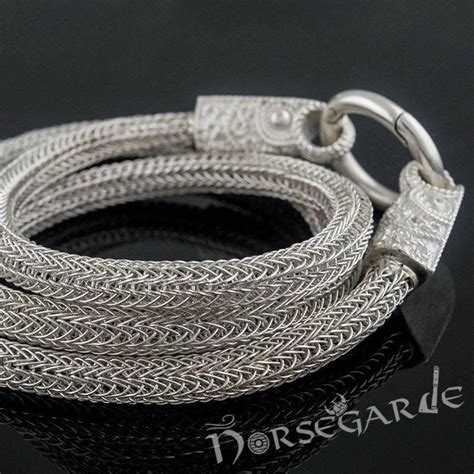 Handcrafted Heavy Weave Chain Sterling Silver