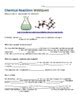 Chemical Reactions Webquest By Stokes Scholars Tpt