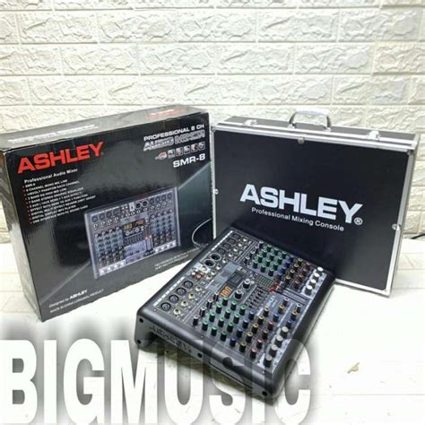 Promo Promo Mixer Ashley Smr 8 Original 8 Channel Bluetooth Smr8