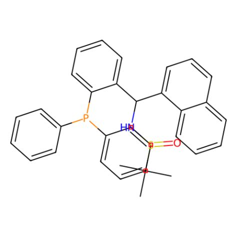 aladdin 阿拉丁 S282269 SR N R 2 二苯基膦基苯基 1 萘甲基 2 甲基 2 丙烷亚磺酰胺
