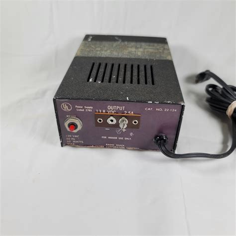 Micronta Regulated V Vdc A Power Supply Cat No A