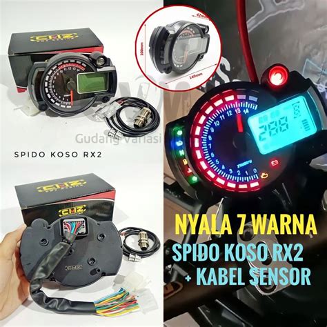 Jual Spido Koso Rx Speedometer Koso Rx N Cb Vixion Modif Spedo Rx