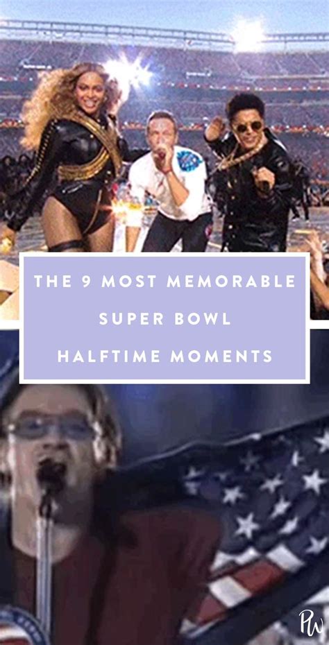 The 9 Most Memorable Super Bowl Halftime Shows Superbowl Halftimeshows