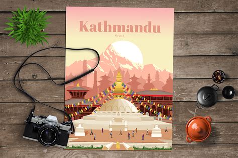 Kathmandu Print Kathmandu Wall Art Kathmandu Poster Nepal Etsy