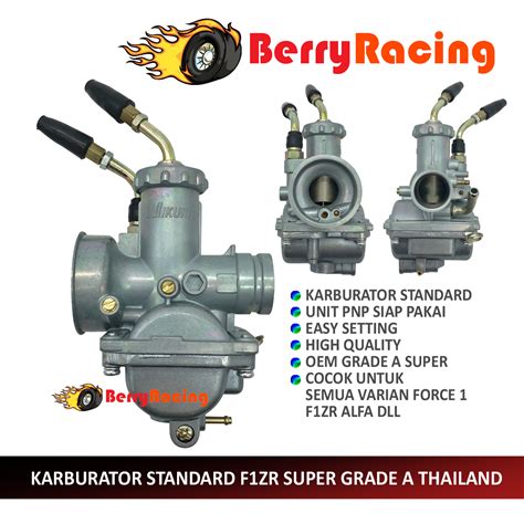 BISA COD KARBURATOR FORCE 1 ONE ALFA FIZR F1ZR F1 ZR MIKUNI GRADE A