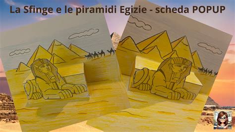 La Sfinge Popup E Le Piramidi Egizie Edudoro