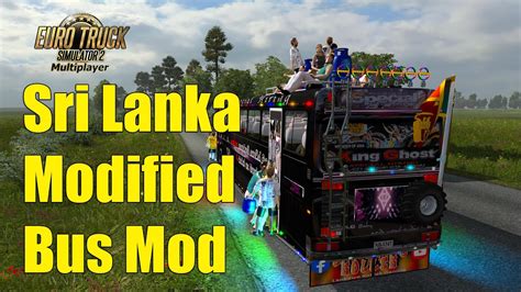 Modified Bus Sri Lanka ETS2 Game Mod Lanka Ashok Leyland Euro