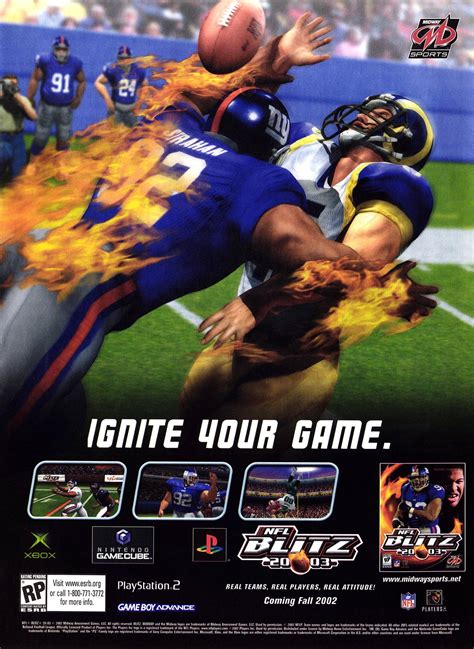 Old Game Mags On Twitter Ignite Your Game Nfl Blitz