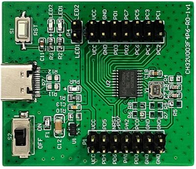 CH32V003 Development Board RISC FIVE