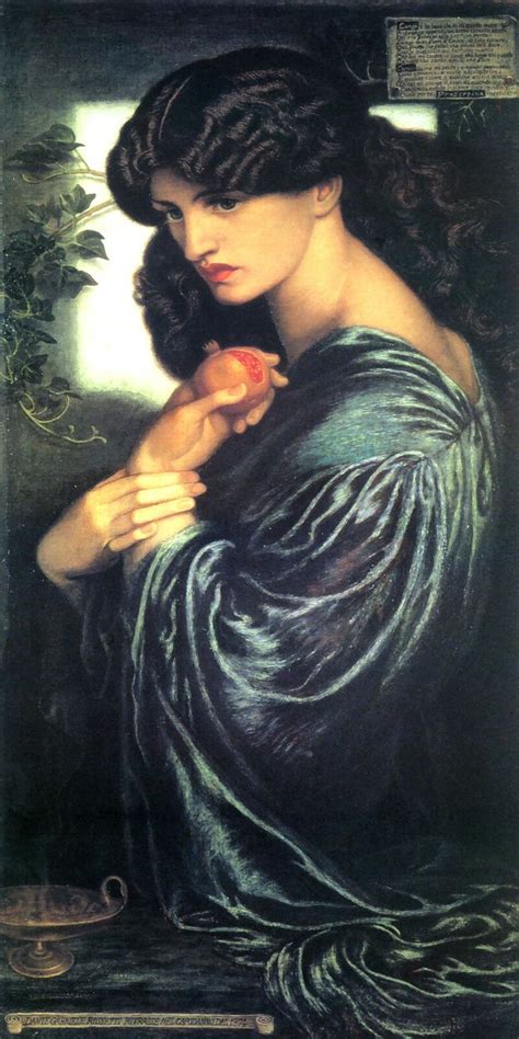 Proserpine Rosetti CANVAS Or PRINT WALL ART EBay Pre Raphaelite