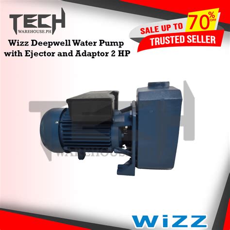 Maxipro Deepwell Water Pump 1HP With Injector And Adaptor Italy Packer