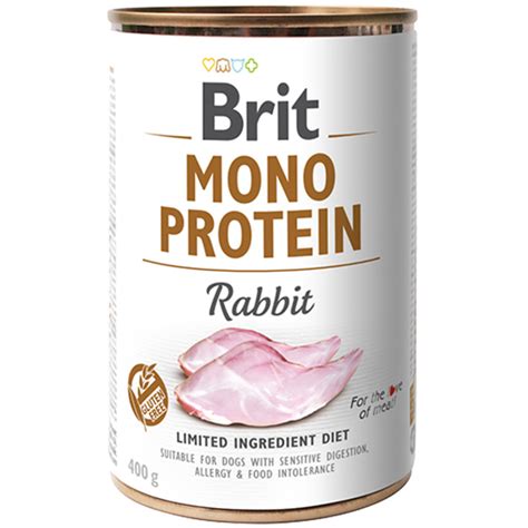 Brit mono protein mokra karma dla psa królik sklep zoologiczny