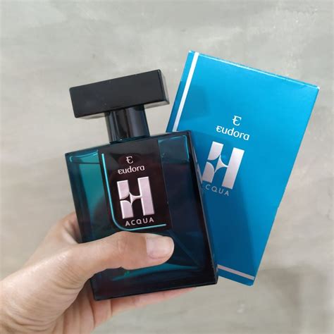 Perfume Eudora Masculino Azul - Perfume Eudora H Acqua 100ml | Perfume Masculino Eudora Nunca Usado ...