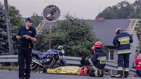 KROŚCIENKO WYŻNE Motocyklista ranny po zderzeniu z Toyotą