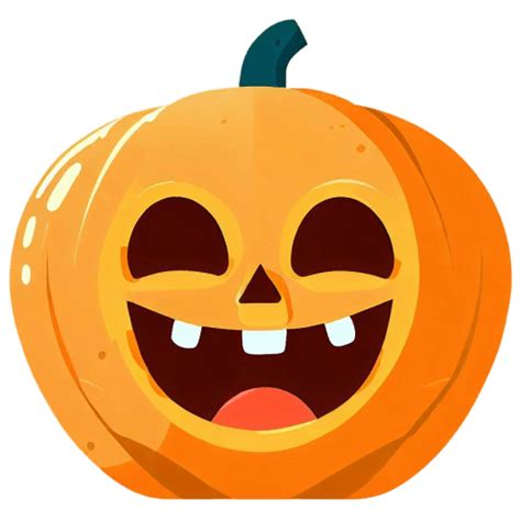 Smiling Pumpkin Icon Halloween Emotions Iconpack Icon Archive