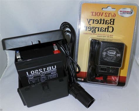 12volt Rechargeable 5ah Battery Power Pack 12vdc Charger