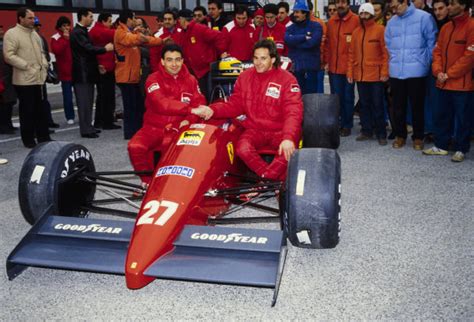 Pin By Teg On Formula S Michele Alboreto Gerhard Berger Ferrari