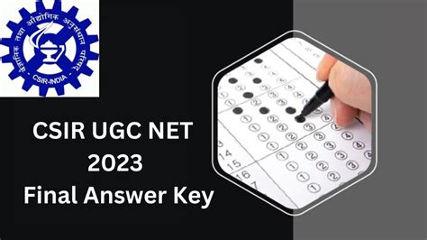 Csir Ugc Net Final Answer Key Released Direct Link Here Csirnet