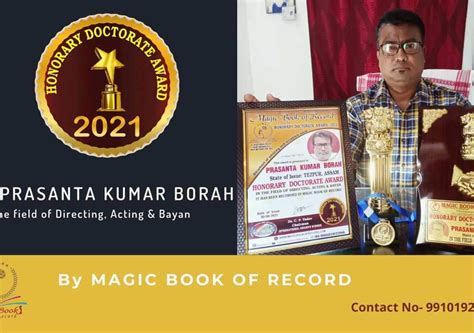 Honorary Doctorate Archives Magic Book Of Record