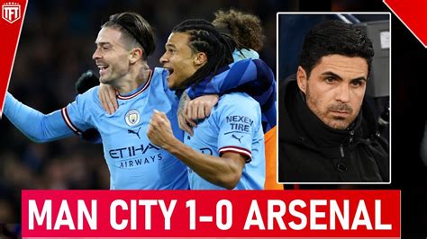 Man City Knock Arsenal OUT Manchester City 1 0 Arsenal Highlights