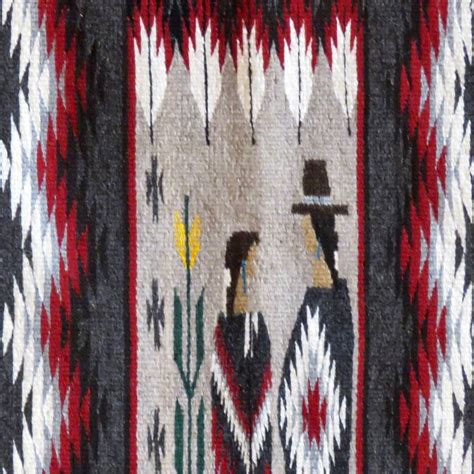 Navajo Weaving Burnham By Alice Begay 006499