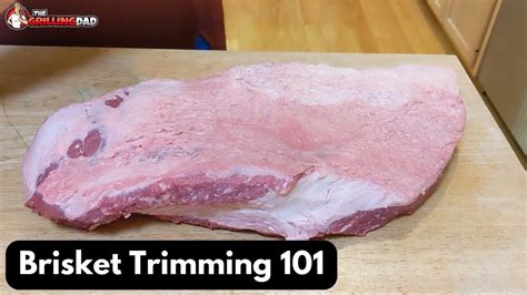 Trimming Your First Brisket Beginner Tips Youtube