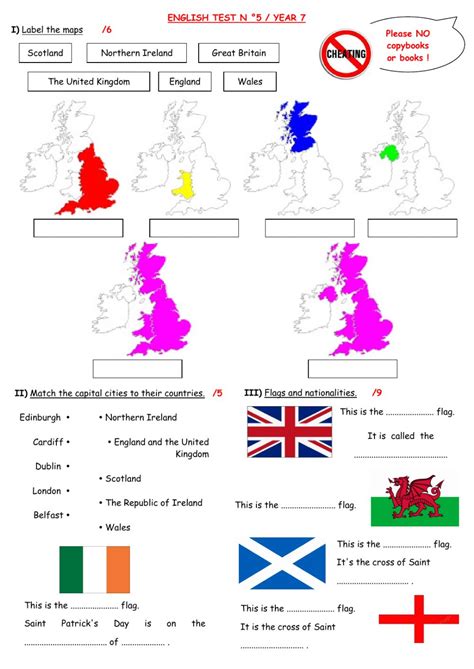 Countries Nationalities Flags Interactive Worksheet For Beginner You