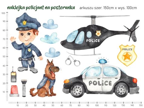 Naklejki Z Policjantem Na Cian Naklej To