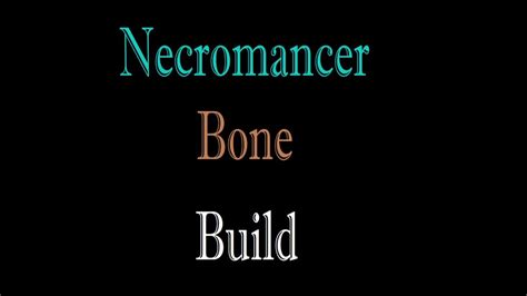 Diablo Necromancer Bone Spear Build Youtube