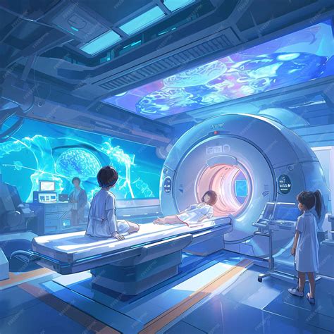 Premium Photo | Futuristic Medical Room with Advanced Imaging