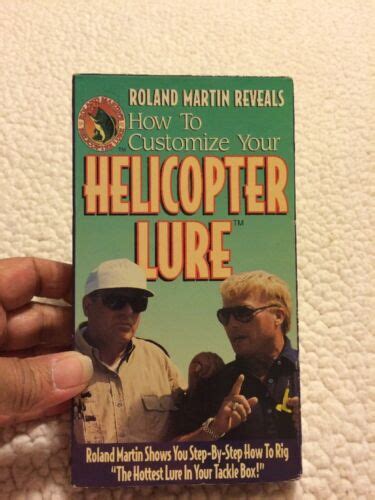 Helicopter Lure Vhs Roland Martin Reveals Customize Hottest Lure To