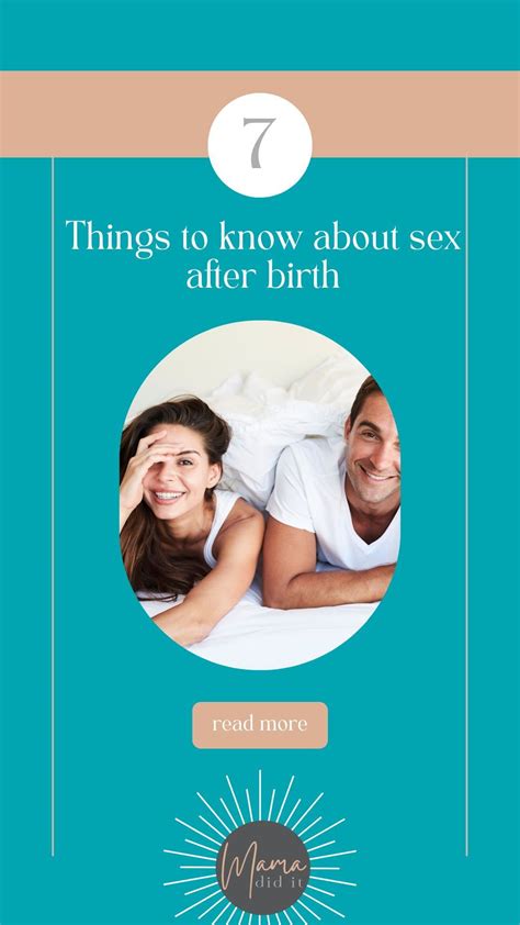 8 Things You Should Know About Postpartum Sex Artofit