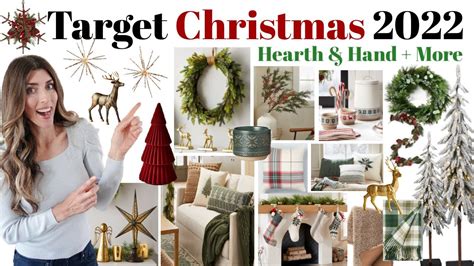 Target Christmas Shop With Me 2022 Hearth Hand Christmas More