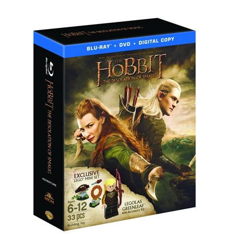 El Hobbit La Desolacion De Smaug Edicion Especial Blu Ray Dvd Digital Copy