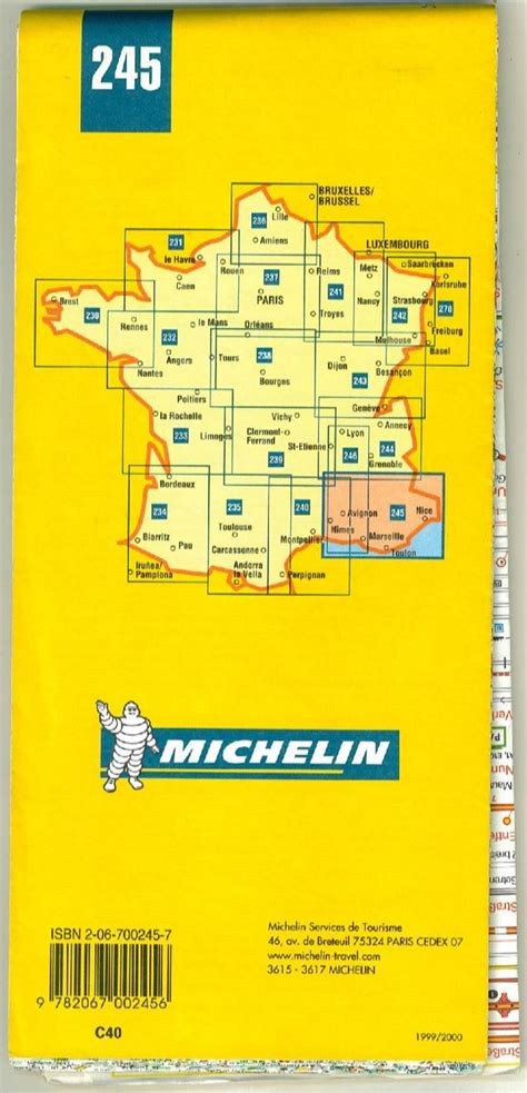 Documents Cartes Routi Res Michelin Documents Anciens Cartes