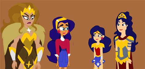 Dcshg Diana S And Hippolyta S By 89animedrawer3 On Deviantart In